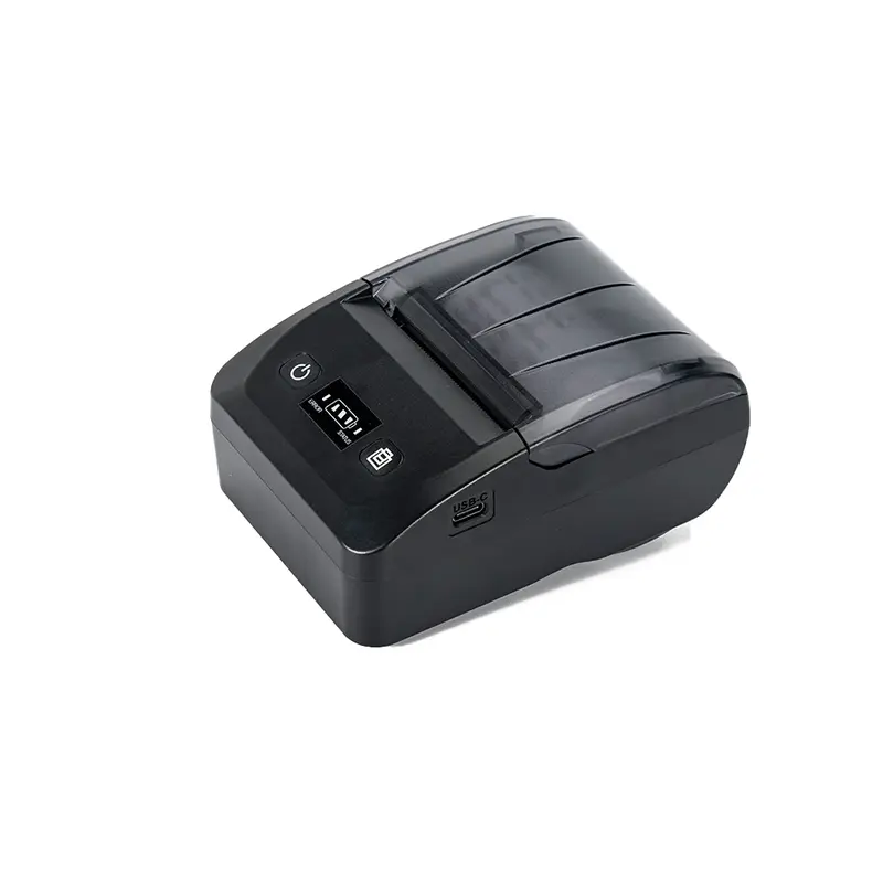 Impresora térmica  portátil 57mm con interfaz Bluetooth + USB