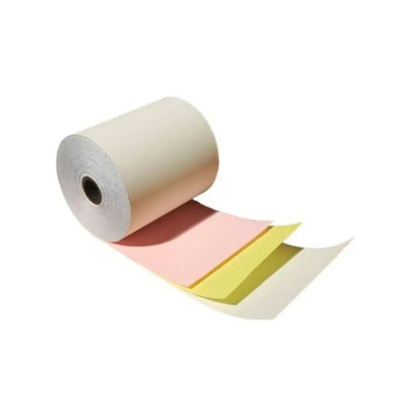 50 Rollos Contometros Autocopiativos de 1 Original + 2 copias