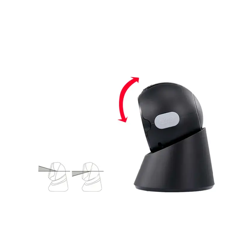 Lector de código de barra omnidireccional 1D/2D