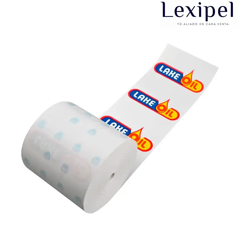 Papel Recibo Gasolinera 80mm x 80mm